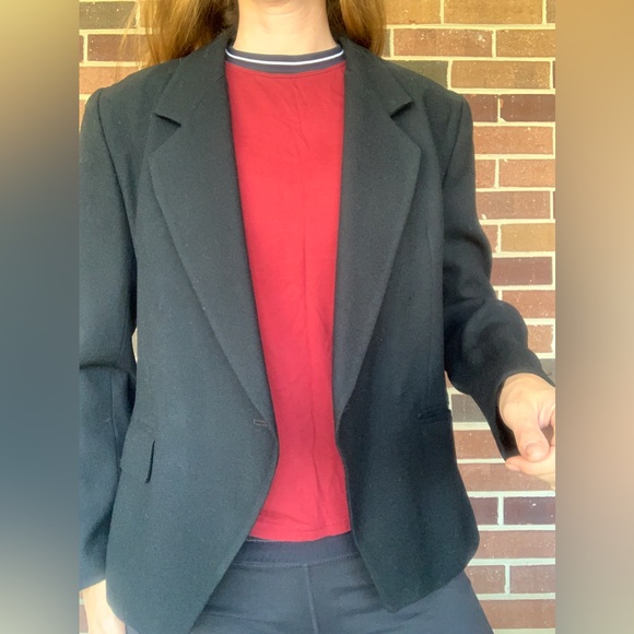 Vintage Rena Rowan Wool Blazer - Picture 2 of 8